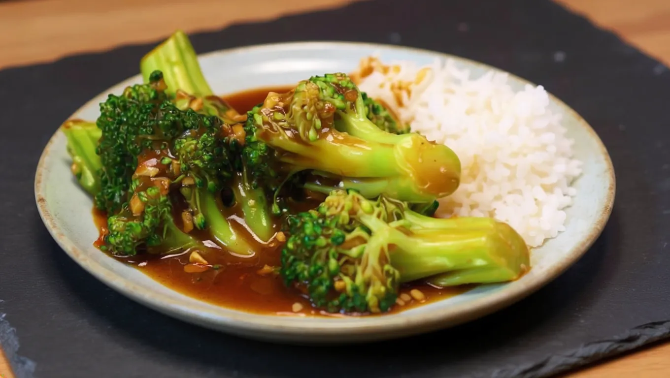 Stir Fried Broccoli in Garlic Sauce 蒜炒西蘭花