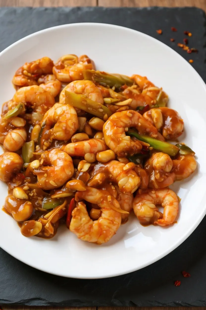 Kung Po King Prawns 宮保大蝦