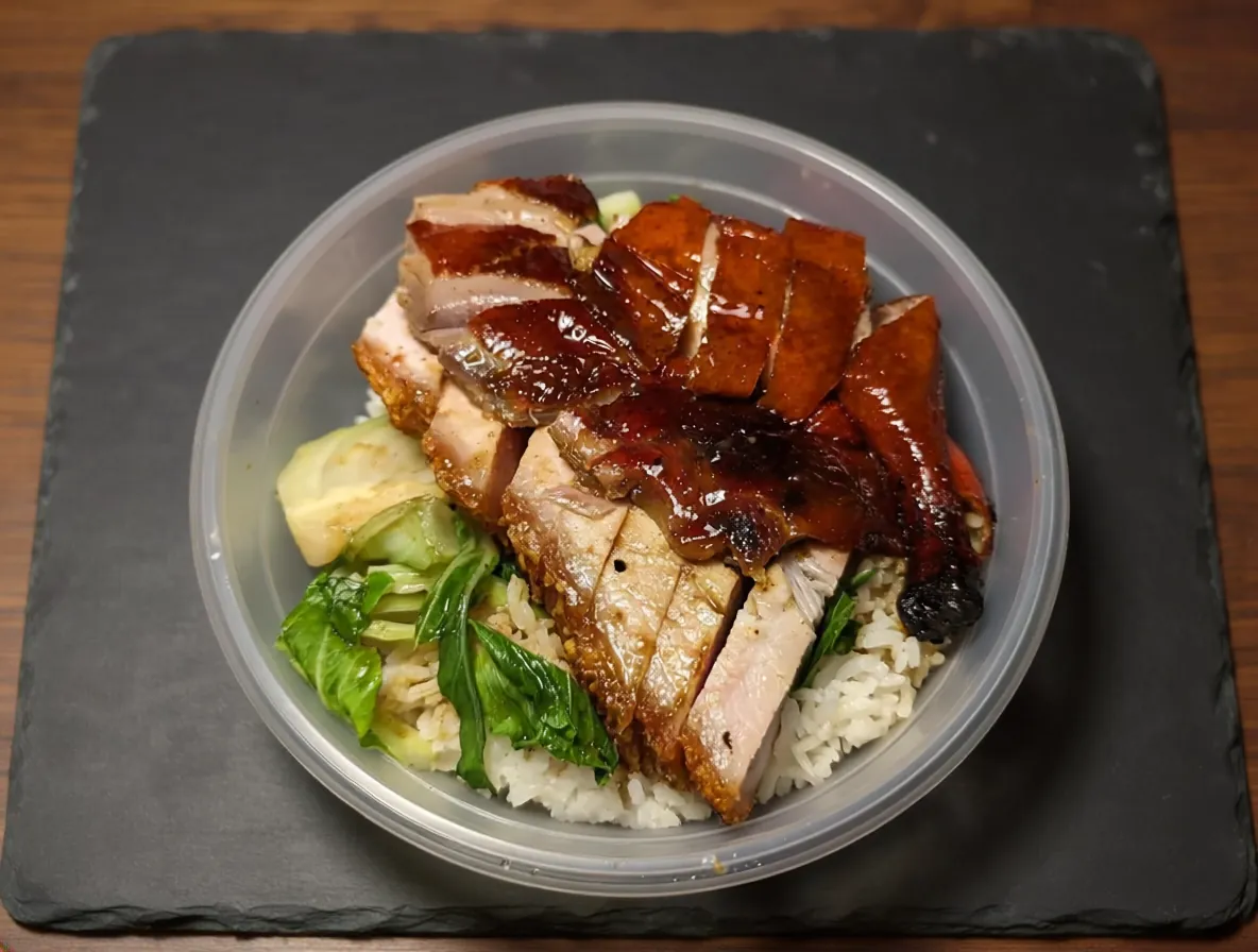 Roast Pork & Roast Duck 叉燒燒鴨飯