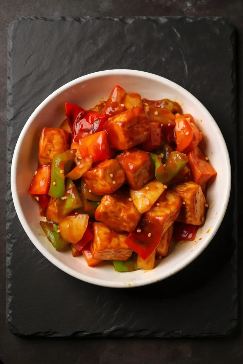 Sweet & Sour Tofu 咕嚕豆腐