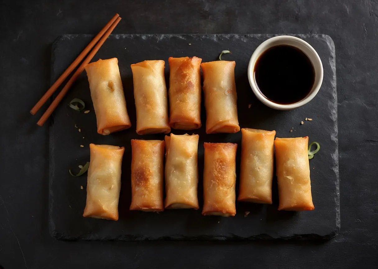 Vegetarian Mini Spring Rolls (10) 春卷仔