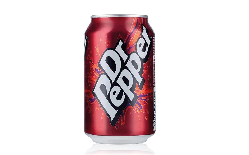 Can of Dr Pepper