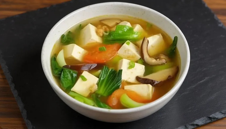 Mixed Vegetables & Tofu Soup 豆腐雜菜湯
