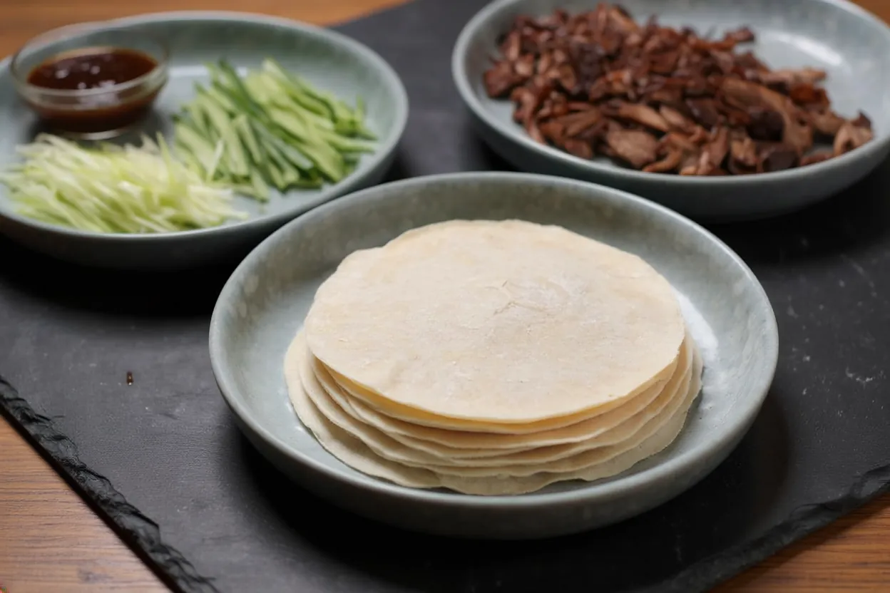Pancakes for Crispy Duck (6) 鴨皮
