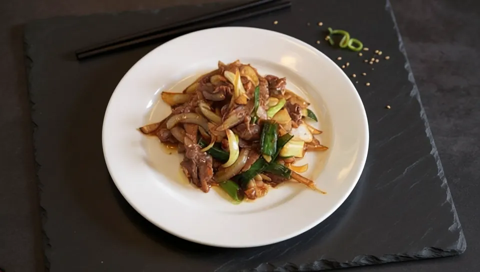 Lamb with Ginger & Spring Onions 𦍑蔥羊肉