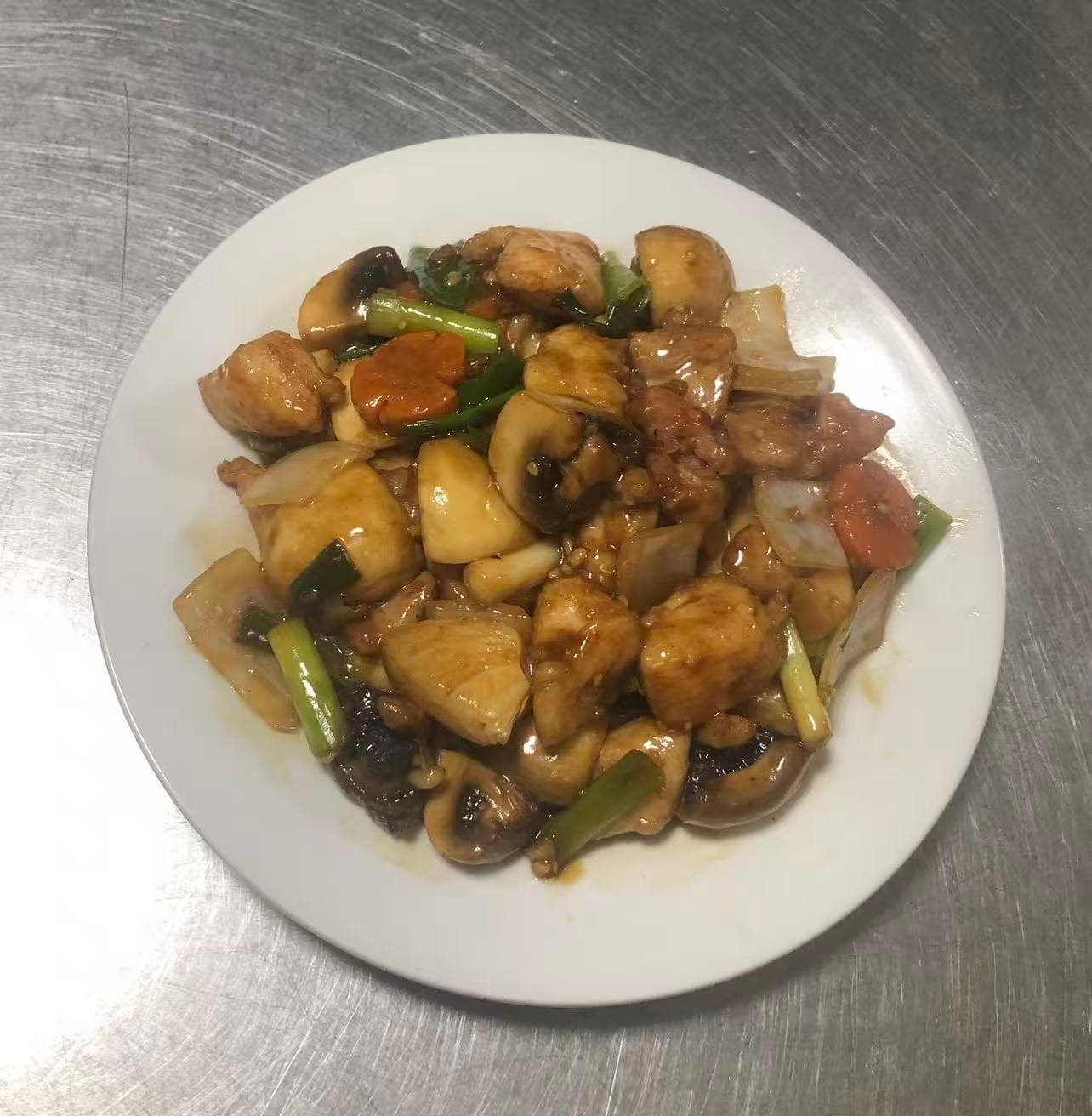 Chicken with Mushrooms 蘑菇雞