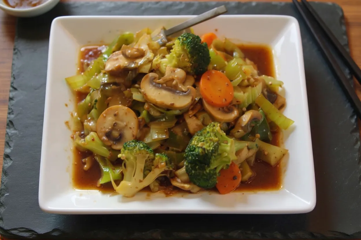 Stir Fried Mixed Vegetables in Oyster Sauce 蠔油雜菜