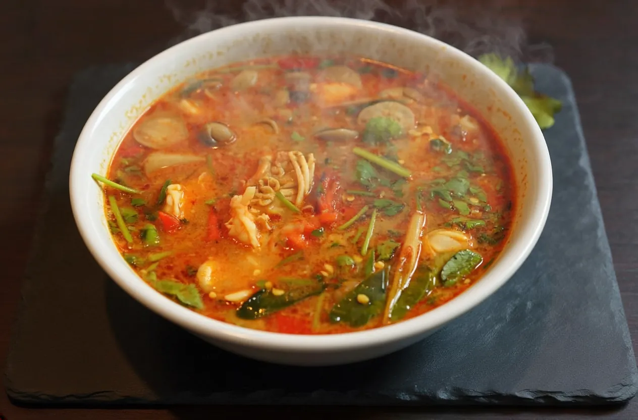 Tom Yum Thai Soup 冬蔭海鮮湯