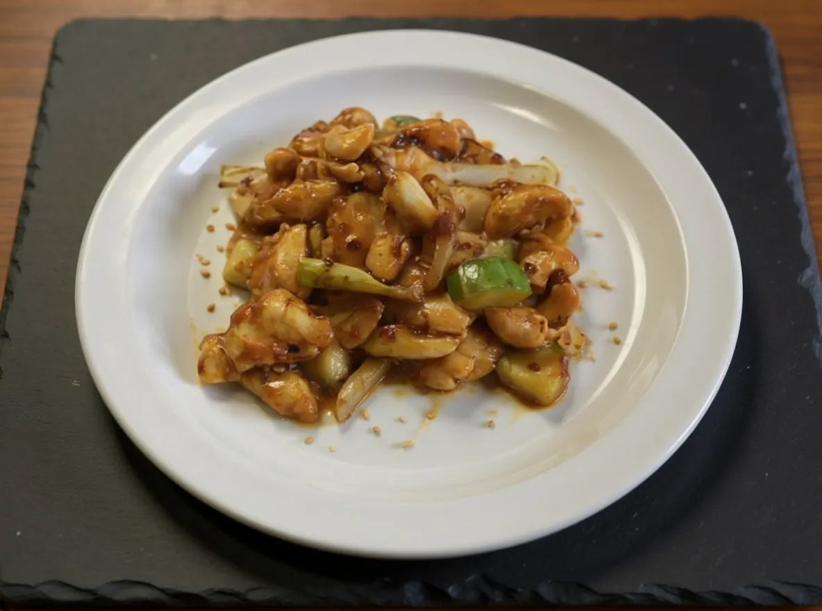 Cashew Nuts and Yellow Bean Sauce 醬爆腰菓