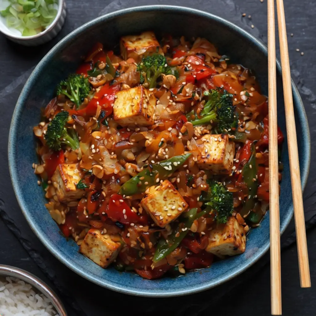 Mixed Vegetables & Tofu with Cashew Nuts 豆腐雜菜腰菓